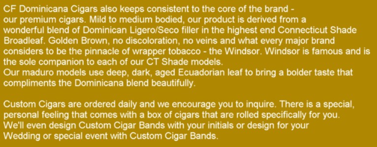 Cigars Review and opinion